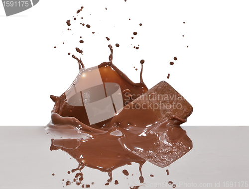 Image of chocolate splash