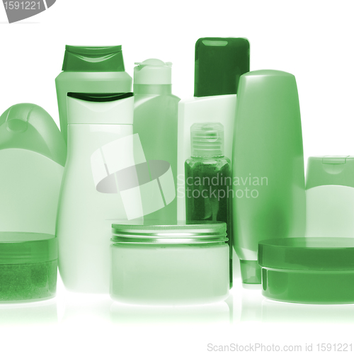 Image of cosmetic bottles