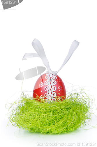 Image of easter egg in grass