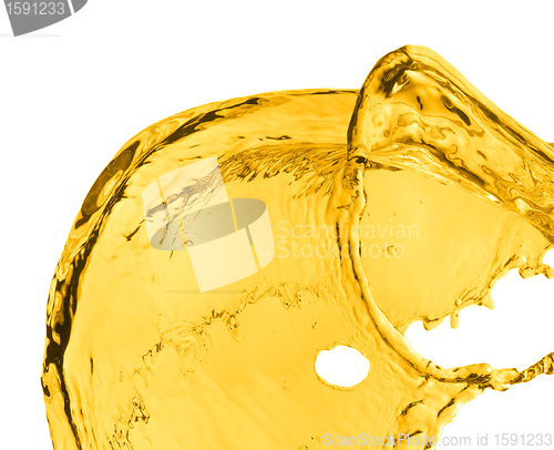 Image of orange splash