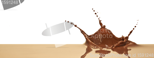 Image of chocolate splash