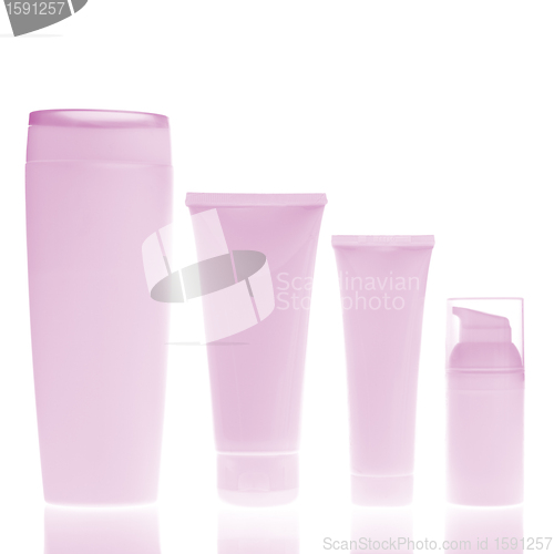 Image of cosmetic bottles