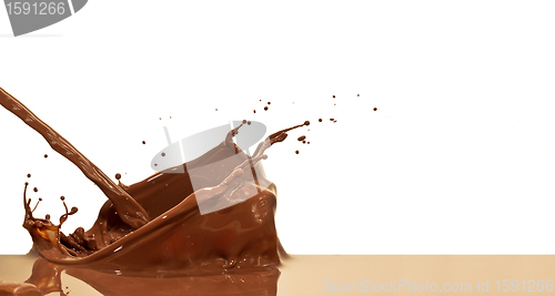 Image of chocolate splash