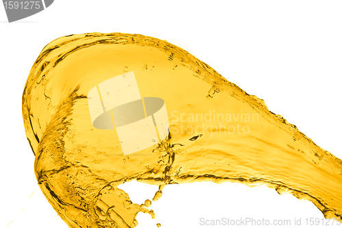 Image of orange splash