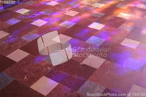 Image of Lights and marble abstract pattern