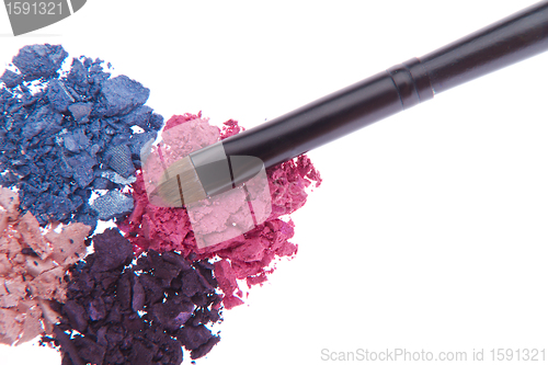 Image of crushed eyeshadows