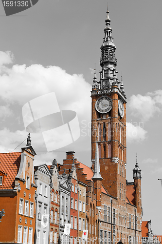 Image of historic city of Gdansk