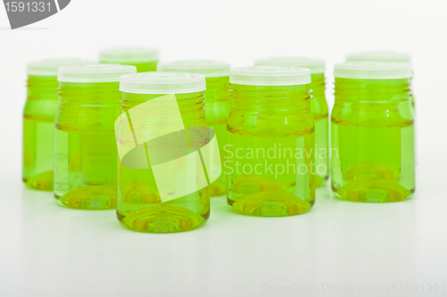 Image of cosmetic glass containers