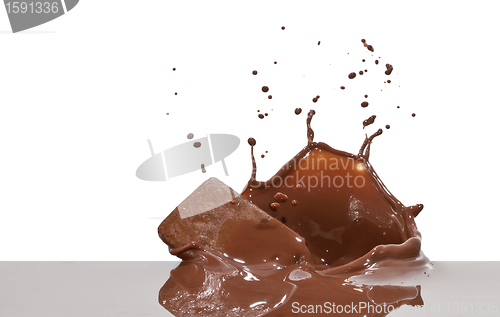 Image of chocolate splash