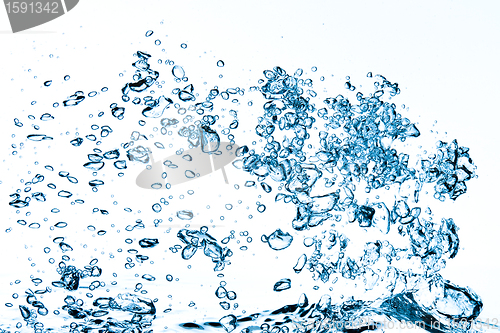 Image of bubbles in water