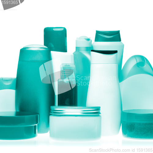 Image of cosmetic bottles