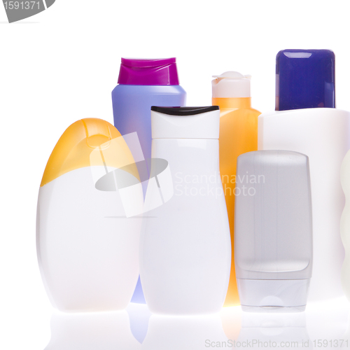 Image of cosmetic bottles