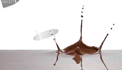 Image of chocolate splash