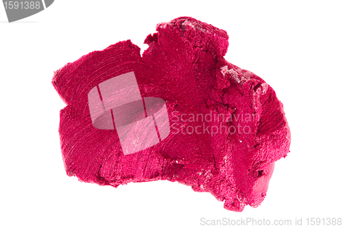 Image of smudged lipsticks