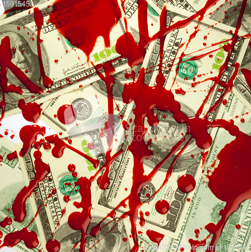 Image of Dollars and blood