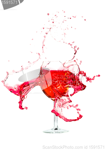 Image of Broken a glass wine