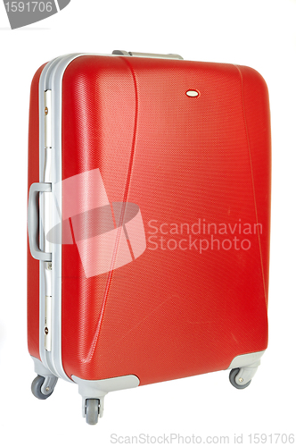 Image of Red suitcase