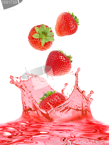 Image of strawberry and juice