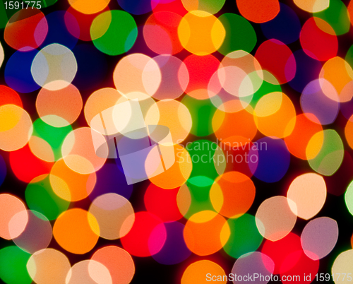 Image of defocused a background