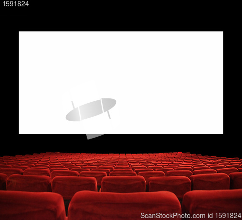Image of big cinema screen