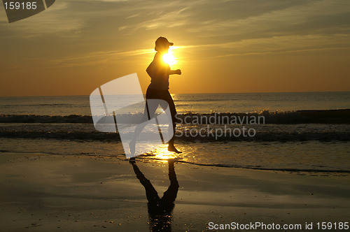 Image of Running Sunset