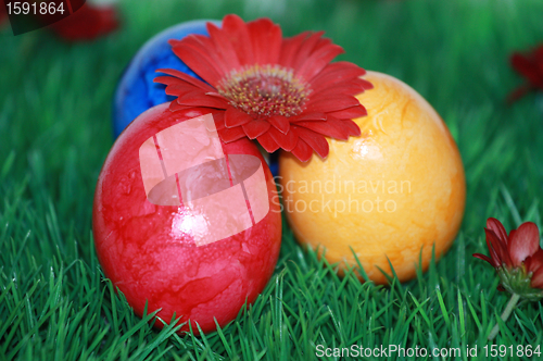 Image of three Easter Eggs