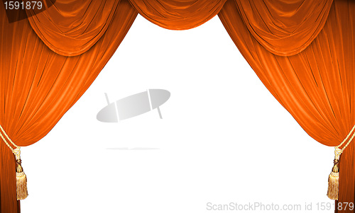 Image of theater curtains