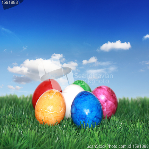 Image of Colorful Easter egg mix