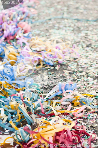 Image of Confetti and streamers