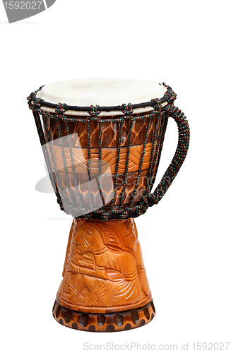 Image of The image of ethnic african drum