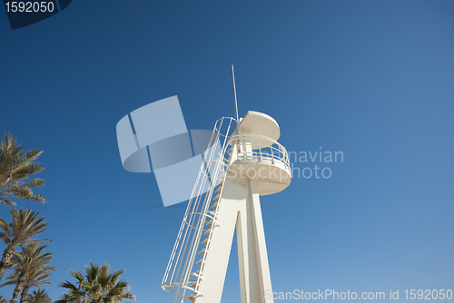 Image of Lifeguard watchtower