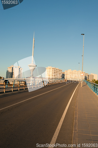 Image of La Manga lifting bridge