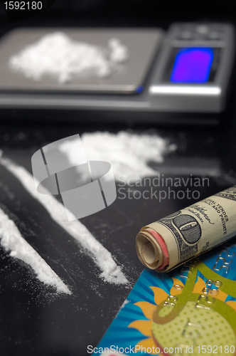 Image of cocaine addiction 