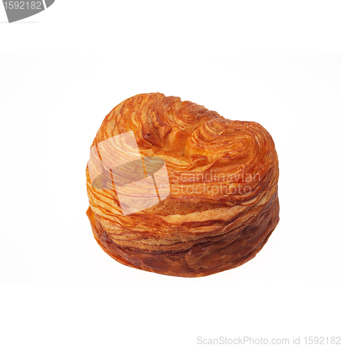 Image of sweet bread over white