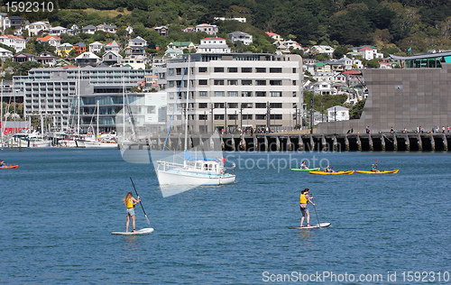 Image of harbour traffic