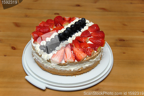 Image of Norwegian nationalday, 17 mai cake