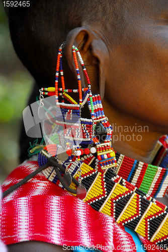Image of Masai woman