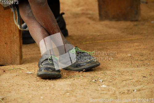 Image of broken shoes