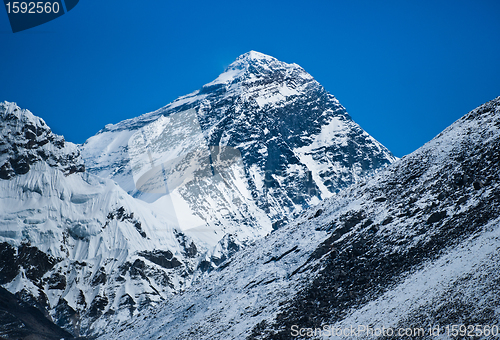 Image of Everest: highest mountain in the world