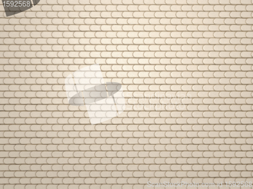 Image of Leather stitched background with scales texture