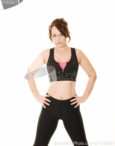 Image of workout woman