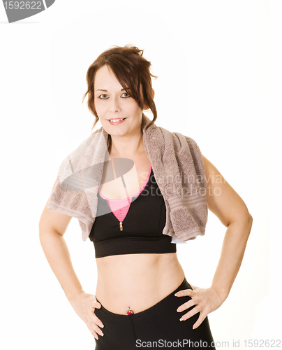 Image of workout woman