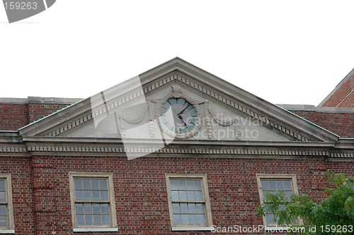 Image of Clock in Harvard Square Cambridge Massachusetts