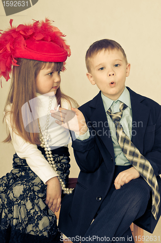 Image of boy with cigarette