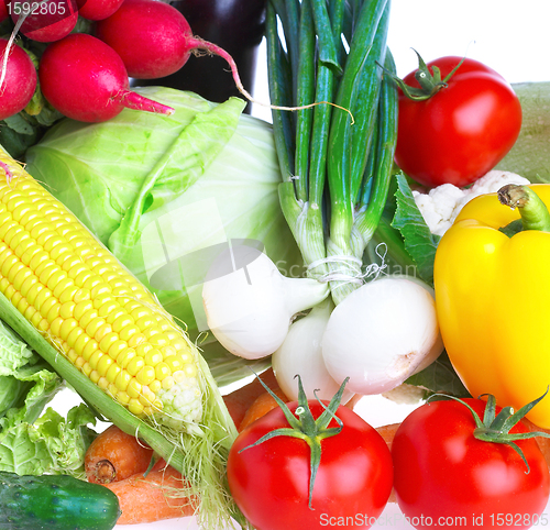 Image of vegetables. Healthy food