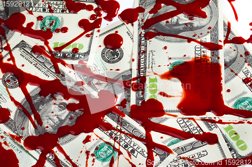 Image of Dollars and blood