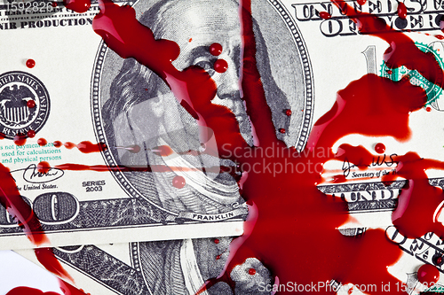 Image of Dollars and blood