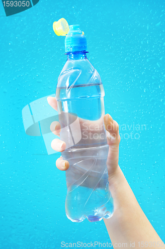 Image of Bottle with water