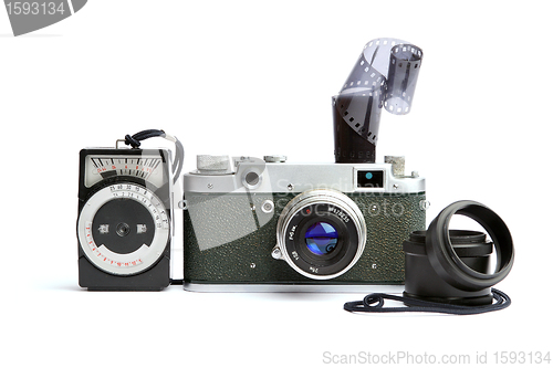 Image of old camera  - 1950-1960 years