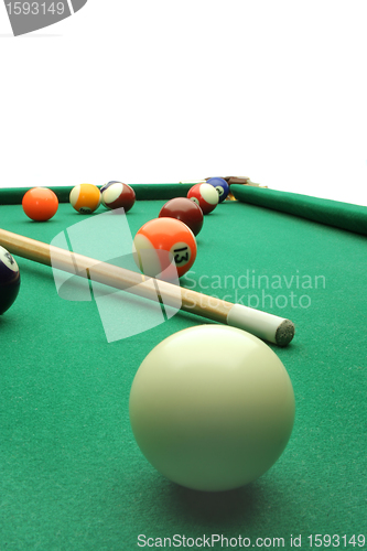 Image of pool, billiards